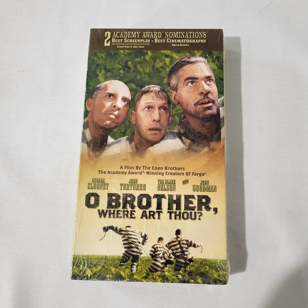 O Brother, Where Art Thou? (VHS, 2001)  NEW FACTORY SEALED